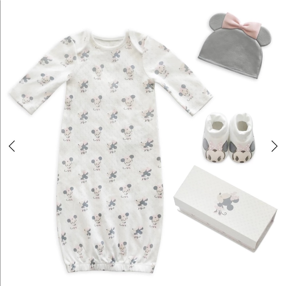 Disney baby Minnie gift set 3-6m